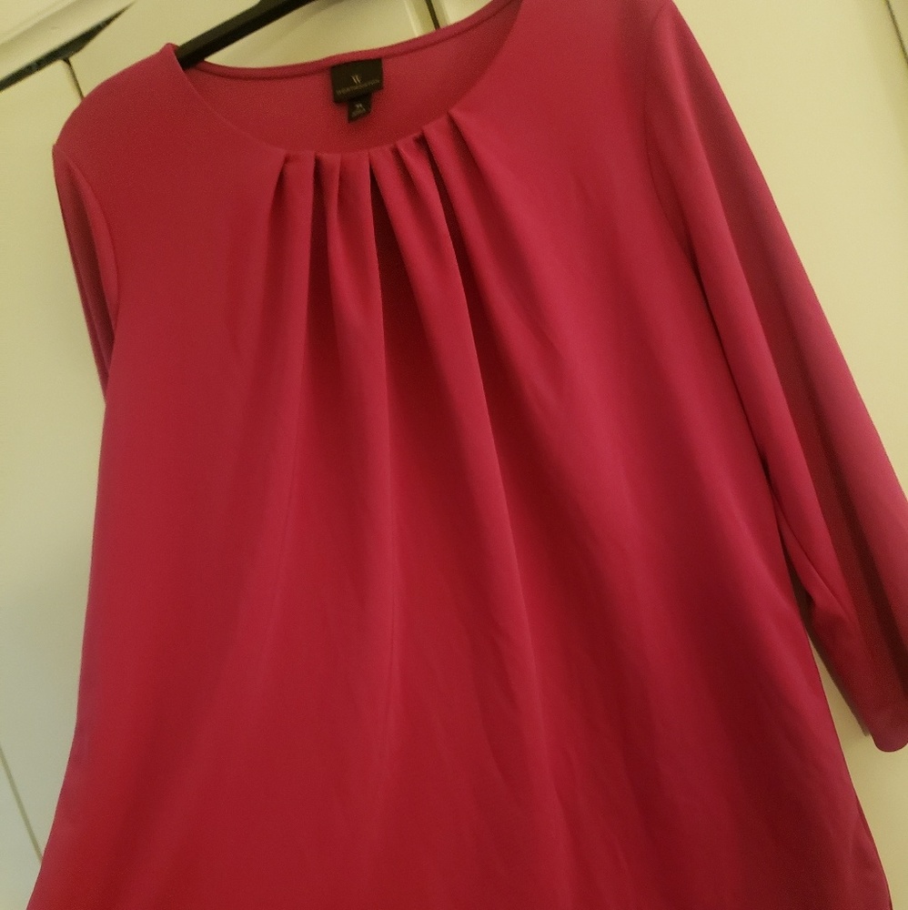 Pink blouse